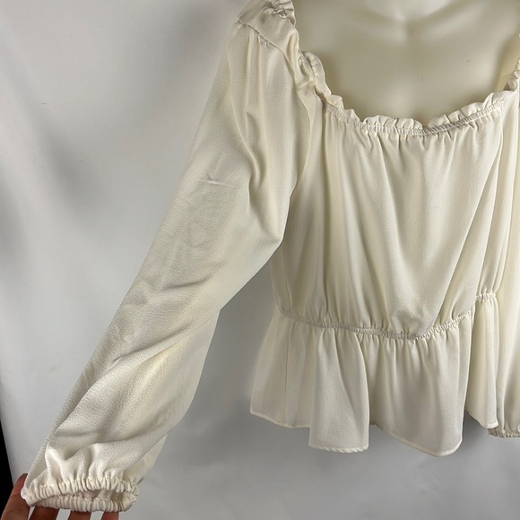 Michael Kors Off the Shoulder Top Blouse - Picture 9 of 10